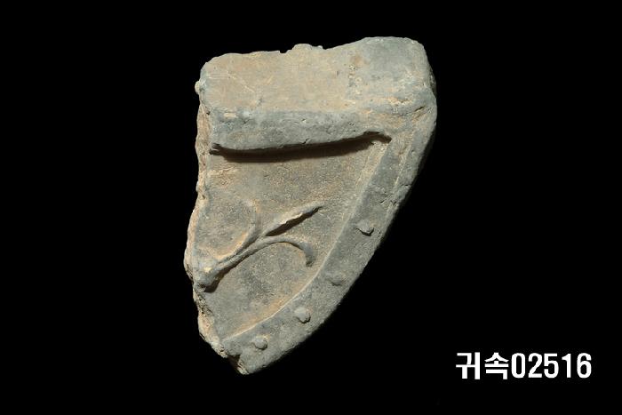 花文平瓦當 이미지