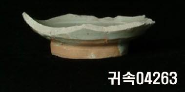 朝鮮 純白磁 鉢 底部片 이미지