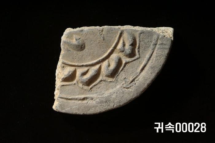 梵字文圓瓦當 이미지