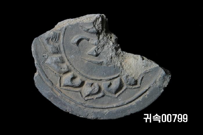梵字文圓瓦當 이미지