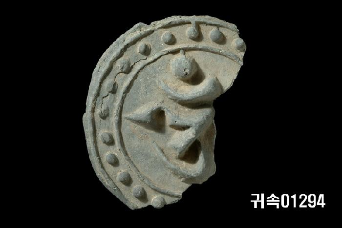 梵字文圓瓦當 이미지