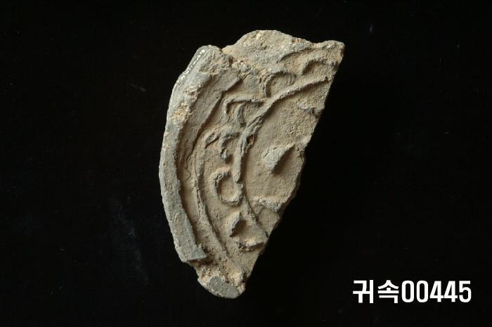 梵字文圓瓦當 이미지
