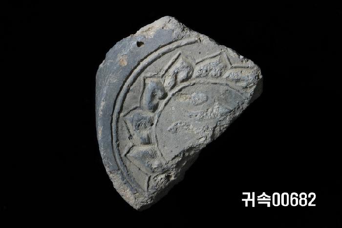梵字文圓瓦當 이미지