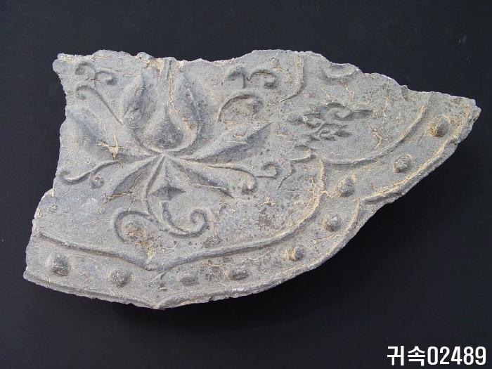 花文平瓦當 이미지