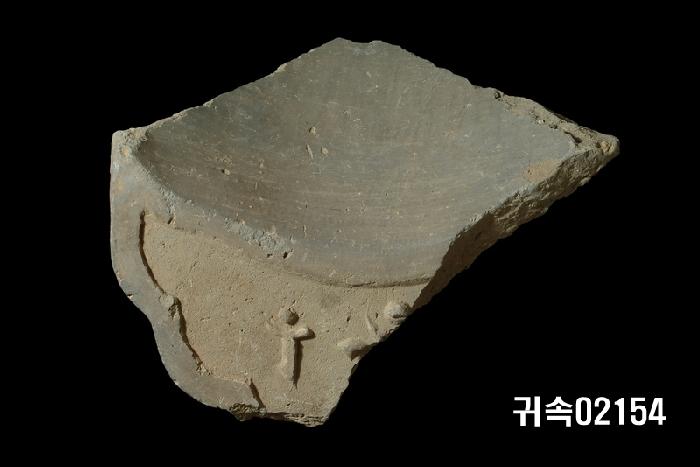梵字文平瓦當 이미지
