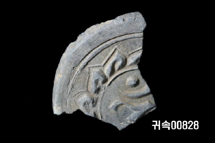 梵字文圓瓦當 이미지