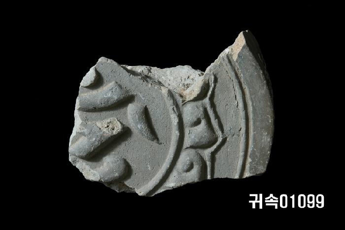 梵字文圓瓦當 이미지
