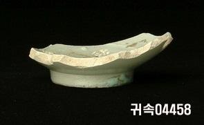 朝鮮 純白磁 鉢 底部片 이미지