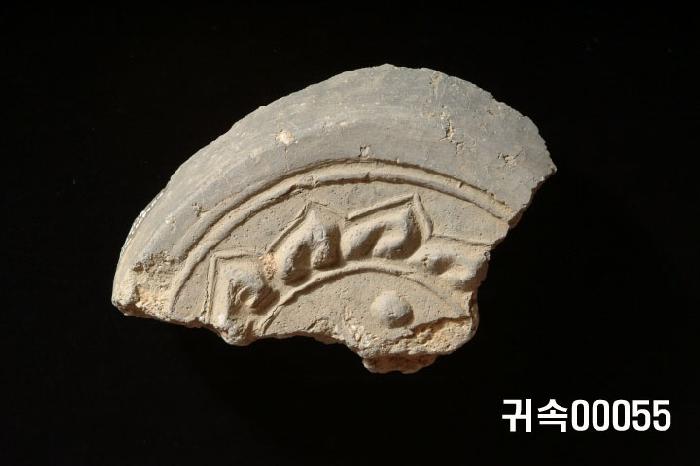 梵字文圓瓦當 이미지