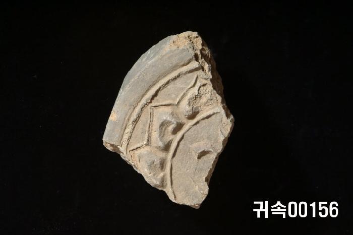 梵字文圓瓦當 이미지