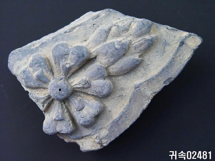 花文平瓦當 이미지