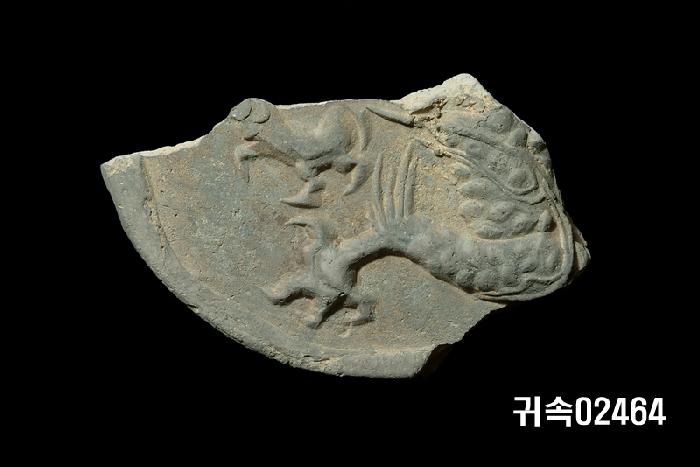 龍文平瓦當 이미지