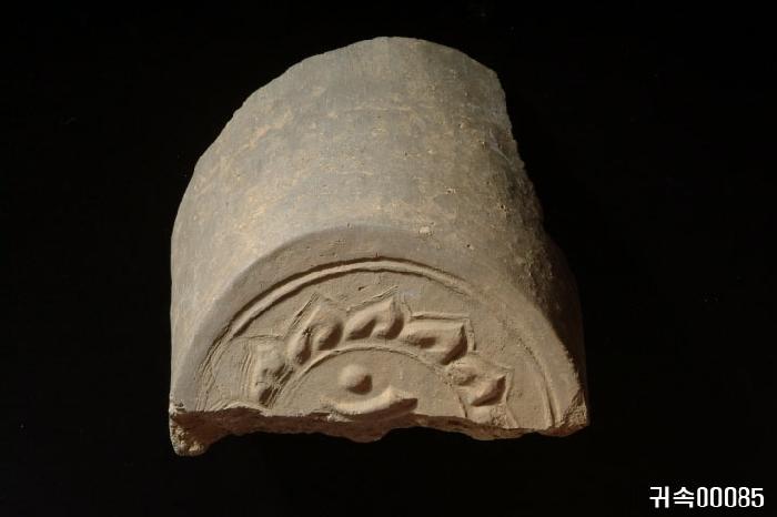 梵字文圓瓦當 이미지