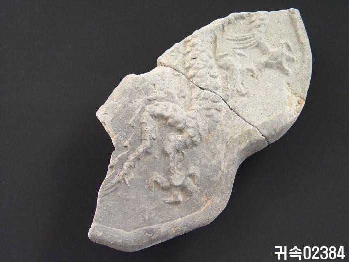 龍文平瓦當 이미지