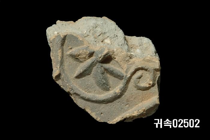 花文平瓦當 이미지