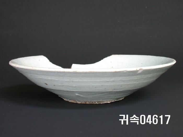 朝鮮 純白磁 楪匙  이미지