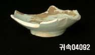 朝鮮 純白磁 鉢 底部片 이미지