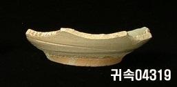 朝鮮 純白磁 鉢 底部片 이미지