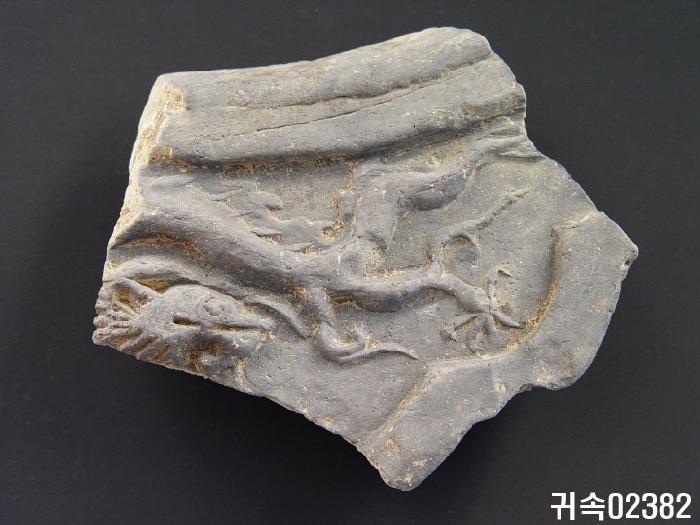 龍文平瓦當 이미지