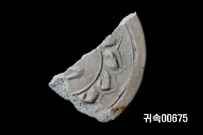 梵字文圓瓦當 이미지