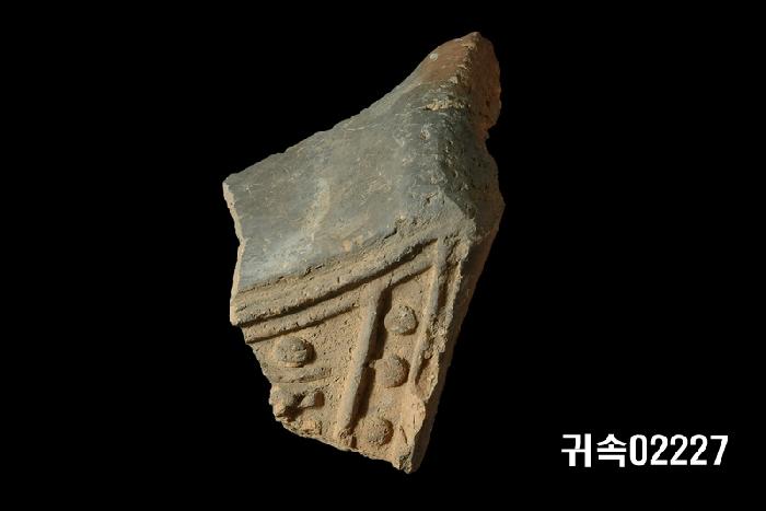 梵字文平瓦當 이미지