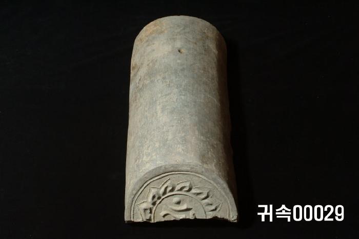 梵字文圓瓦當 이미지
