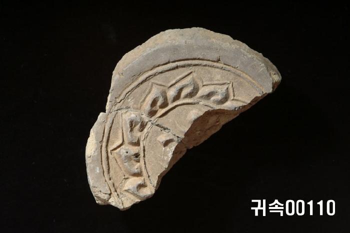 梵字文圓瓦當 이미지