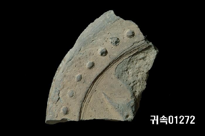 梵字文圓瓦當 이미지