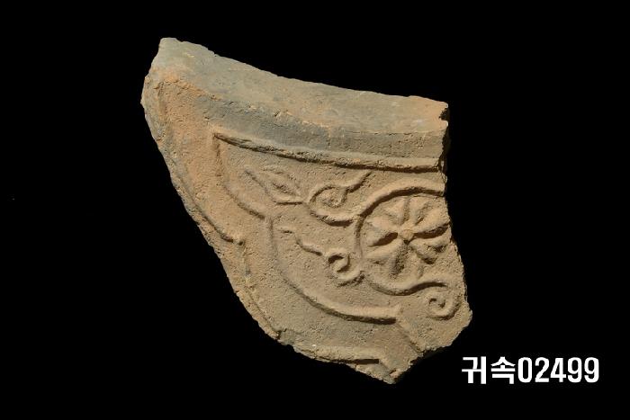 花文平瓦當 이미지