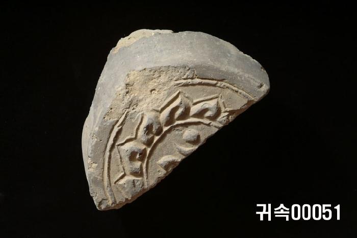 梵字文圓瓦當 이미지