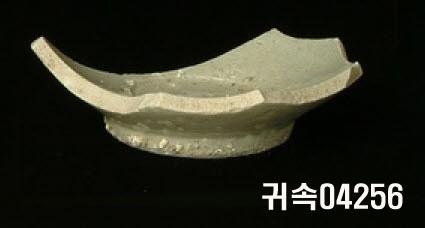 朝鮮 純白磁 鉢 底部片 이미지