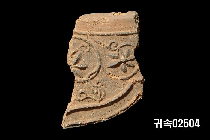 花文平瓦當 이미지