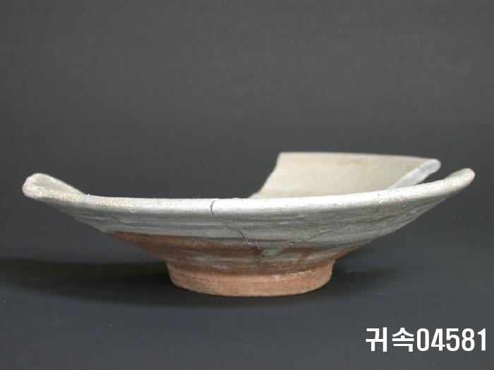朝鮮 純白磁 楪匙 이미지